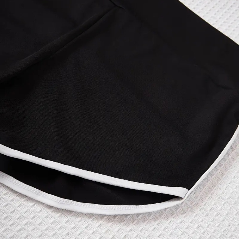 🆕Women'sHighWaistYogaShorts Black Size:Large didn’t comewithtags) ordered online - Picture 4 of 4